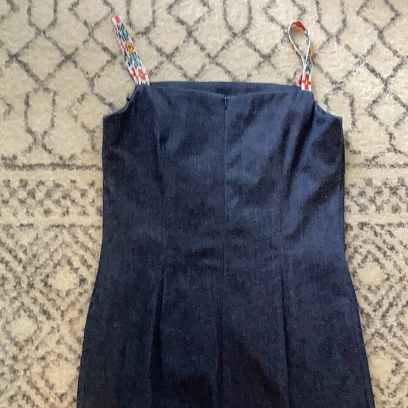 Muse beaded strap jean dress - Picture 11 of 15